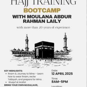 One-Day Hajj Training Bootcamp